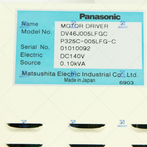 Panasonic MOTOR DRIVER DV46J005LFGC P325C-005LFG-C - Image 2