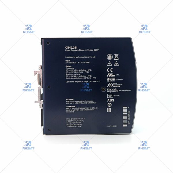 SIEMENS/ASM  24V 40A 960W 3-phase POWER SUPPLY  QT40.241 03102840 - Image 4