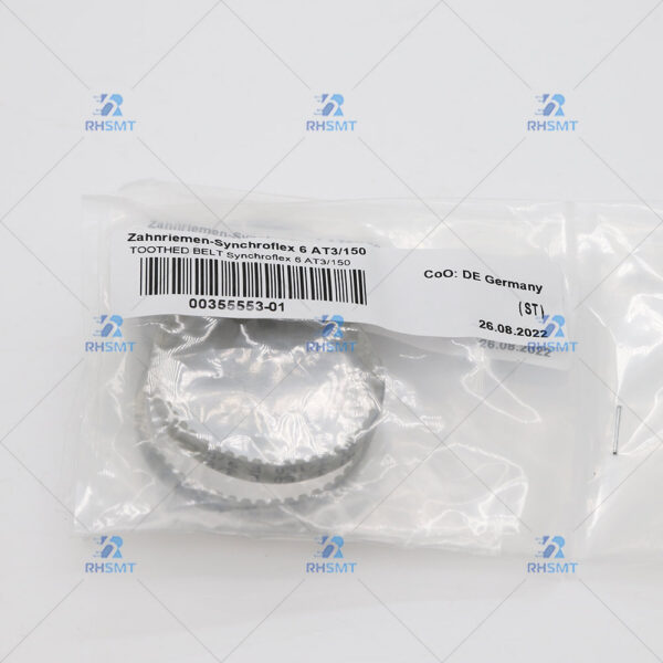 ASM / SIEMENS TOOTHED BELT Synchroflex 6 AT3/150 - 00355553-01 - Image 4